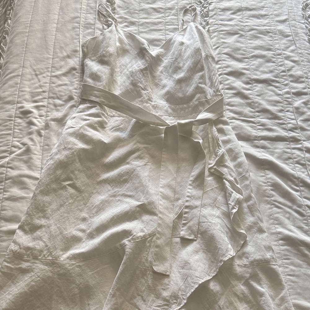 Banana Republic White Mini Dress